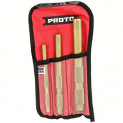 Proto J9633B Drift Punch Set Non-Sparking, 3/8 in_1/2 in_3/4 in Tip Size, 6 in_7 in_8 in Overall Lg, 3 Pieces