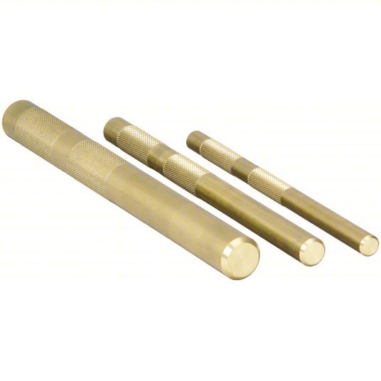 Proto J9633B Drift Punch Set Non-Sparking, 3/8 in_1/2 in_3/4 in Tip Size, 6 in_7 in_8 in Overall Lg, 3 Pieces
