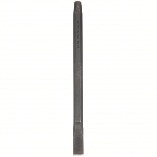 Proto J86A7/8X8S2 Cold Chisel Steel, 1 in Blade Wd, 8 in Overall Lg, Plain Grip, Includes Striking Cap