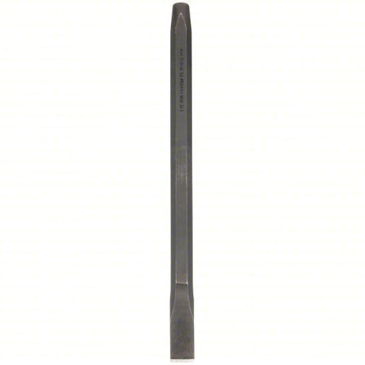 Proto J86A7/8X8S2 Cold Chisel Steel, 1 in Blade Wd, 8 in Overall Lg, Plain Grip, Includes Striking Cap