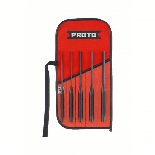 Proto J48005LS2 Proto Pin Punch Set: 5 Piece 5/32" - 5/16"