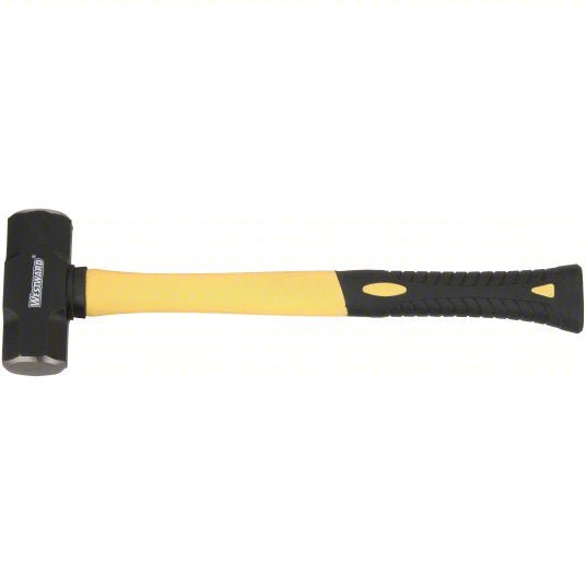 Redwood RW6DWL5 Steel Engineering Hammer Fiberglass Handle, 3 lb Head Wt, 1 1/2 in Dia, 15 in Overall Lg
