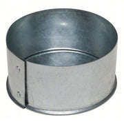 Greenseam GRECP4GA26 End Cap Steel, For 4 in Dia, 2 in Lg, 4 in Inlet Dia, 26 ga Material Thick