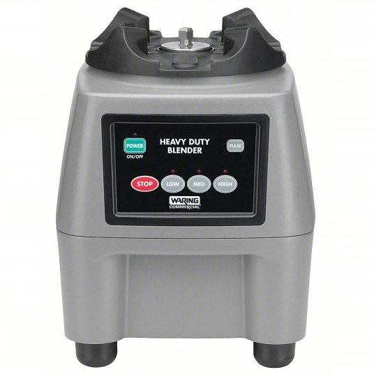 Waring CB15BU Food Blender Base 128 oz Capacity, 3 1/4 hp Horsepower, 3 Speeds, Stainless Steel