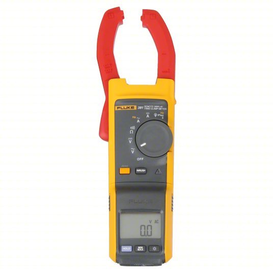 FLUKE-381 Digital Clamp Meter Clamp-Jaw Jaw, CAT III 1000V/CAT IV 600V, TRMS, 999.9 A Max. AC Current