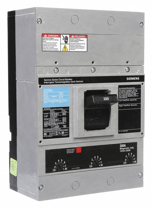 Siemens JXD23B300 Molded Case Circuit Breaker 300A