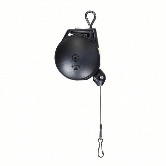 Hubbell BD-03 Tool Balancer Non-Locking, 3 lb Max. Tool Wt, 6 ft Cable Lg, ABS, Snap Hook, Swivel Hook