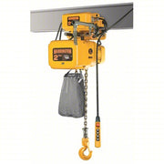 Harrington NERM020L-L-20 Electric Chain Hoist H4 Heavy Duty, Motorized Trolley, 208-230/460V AC, 20 ft Lift Lg