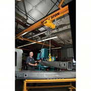 Harrington NERM020L-L-20 Electric Chain Hoist H4 Heavy Duty, Motorized Trolley, 208-230/460V AC, 20 ft Lift Lg