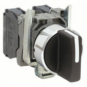 Schneider XB4BD33 Non-Illuminated Selector Switch 22 mm Size, 3 Position, Metal, 2NO, Lever