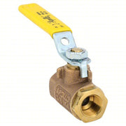 Apollo 7010201 Manual Two-Way Ball Valve 3/8 in, Bronze, Straight, FNPT x FNPT, 600 psi Max. Pressure (CWP)