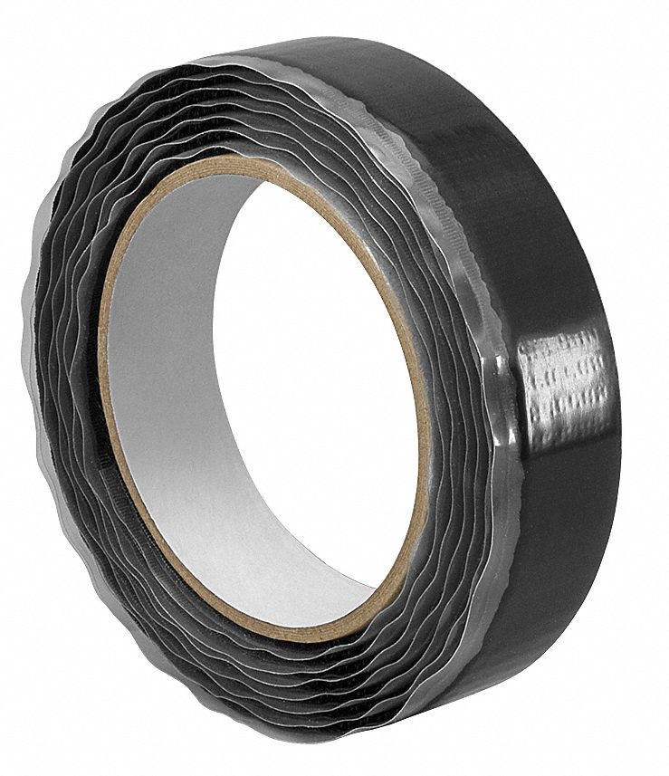3M SJ3522 Hook-and-Loop Fastener, Hook, Black, 1 in x 30 ft Roll