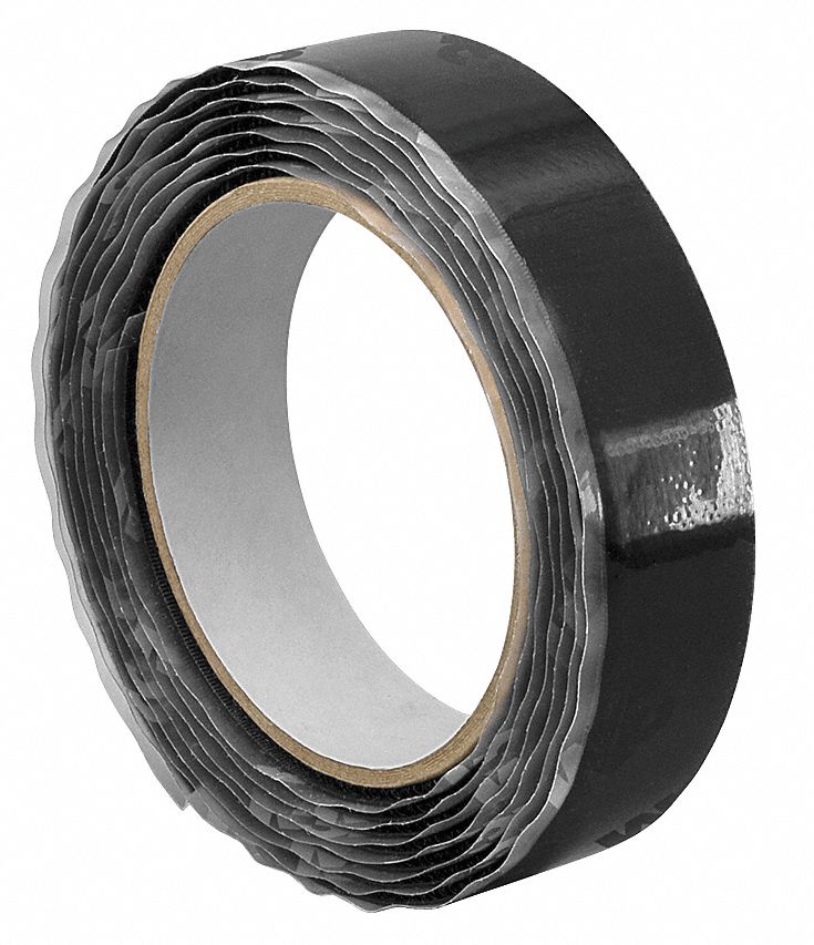 3M SJ3572 Hook-and-Loop Fastener, Hook, Black, 1 in x 30 ft Roll