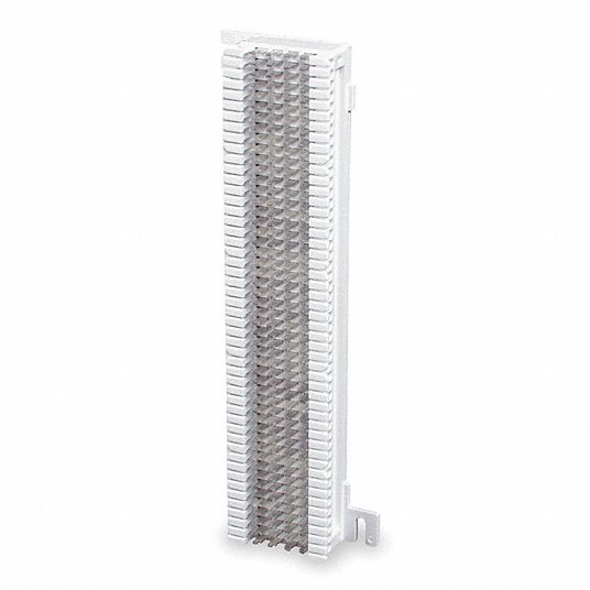 Hubbell Premise Wiring HPW66M150 Wiring Block, 50-Pair, 4 x 50 Block Size, Clips Included: 2