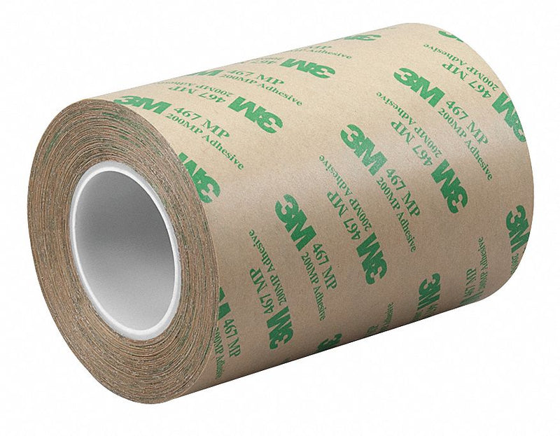 3M 467MP Adhesive Transfer Tape, 12 in x 20 yd, 2.3 mil