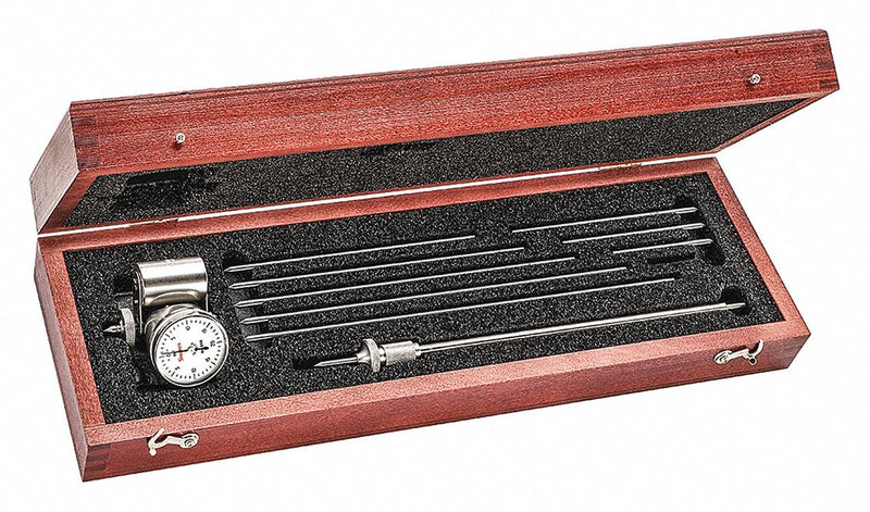 Starrett 696Z Crankshaft Distortion & Strain Gauge: 2 3/8 in to 18 in, Inch