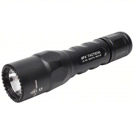 Surefire 6PX-C-BK Flashlight 600 lm Max Brightness, 1.5 hr Run Time at Max Brightness, 1 Light Output Levels