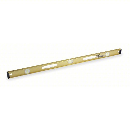 Stanley 42-480 I-Beam Level & Plumb, I-Beam, 2, Plain, Top Read Window, 48 in Overall Lg, Acrylic