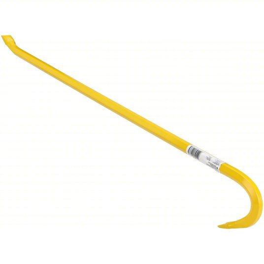 Stanley 55-136 Slotted Claw Ripping Bar Chisel/Claw End, 36 in Overall Lg, 3/4 in Bar Wd, 1 1/4 in End Wd