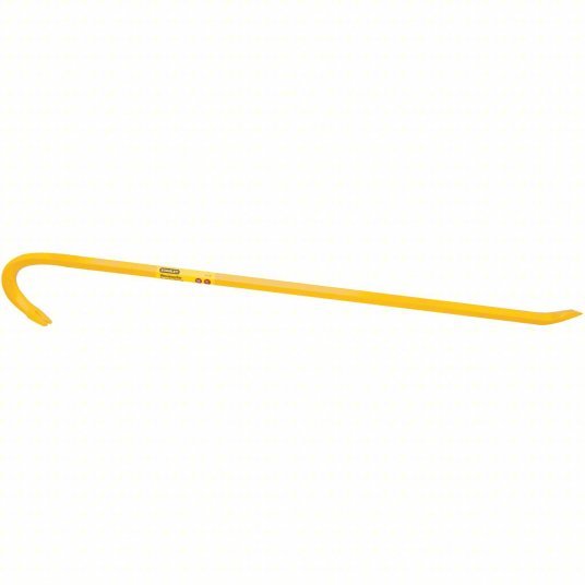 Stanley 55-136 Slotted Claw Ripping Bar Chisel/Claw End, 36 in Overall Lg, 3/4 in Bar Wd, 1 1/4 in End Wd
