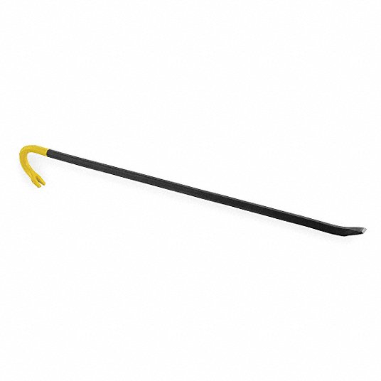 Stanley 55-130 Slotted Claw Ripping Bar Chisel/Claw End, 30 in Overall Lg, 1 1/4 in End Wd, T No