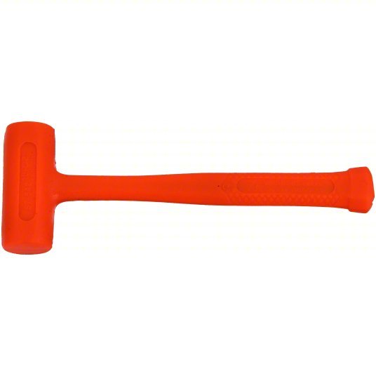Stanley 57-542 Dead Blow Hammer Steel Handle, 18 oz Head Wt, 1 1/2 in Hammer Face Dia, 12 in Overall Lg