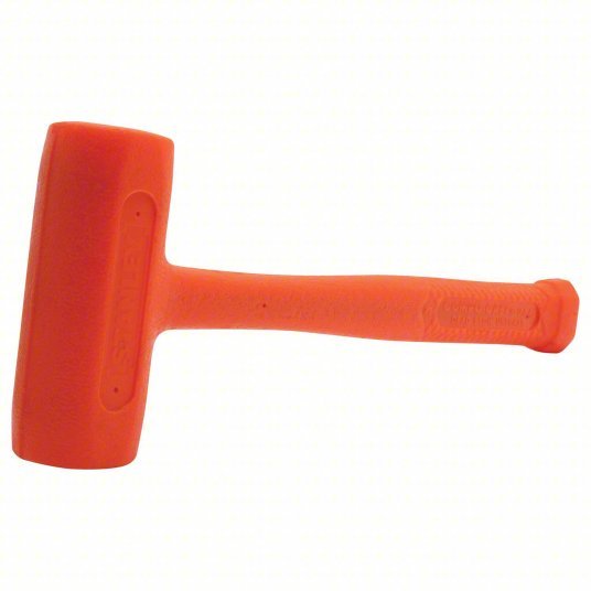 Stanley 57-542 Dead Blow Hammer Steel Handle, 18 oz Head Wt, 1 1/2 in Hammer Face Dia, 12 in Overall Lg
