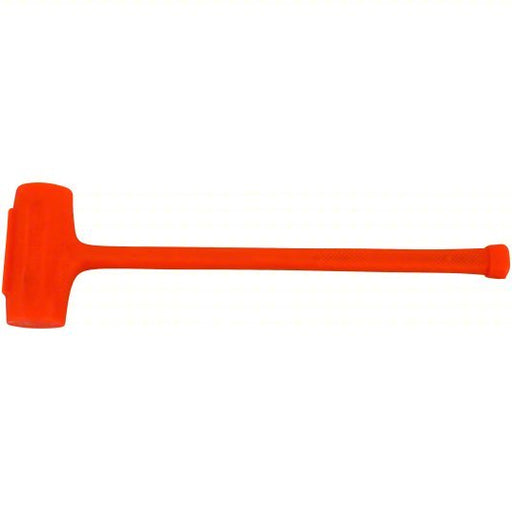 Stanley 57-550 Dead-Blow Sledge Hammer Steel Handle, Textured Grip, 5 lb Head Wt, 2 7/8 in Hammer Face Dia