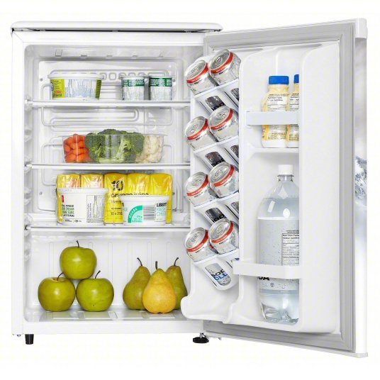 Danby DAR026A1WDD 2.5cf All Refrigerator Auto Defrost, White