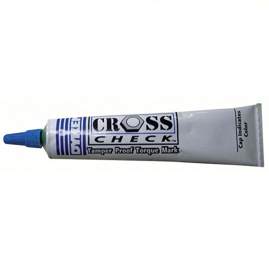 Dykem 83318 Permanent Tamper-Proof Indicator Paste, Medium Tip, Blue Color Family, Ink