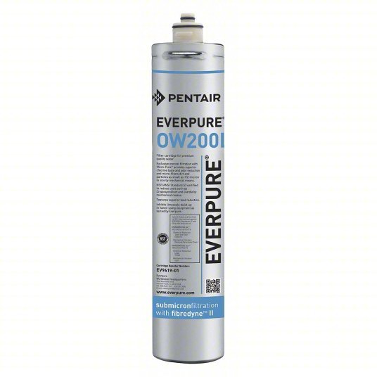 Pentair EV961906-75 0.5 Micron, 3" O.D., 3 in H, Replacement Filter Cartridge