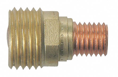 Miller Electric 45V44 Gas Lens, Copper / Brass, 3/32 in, TIG Welding, PK2