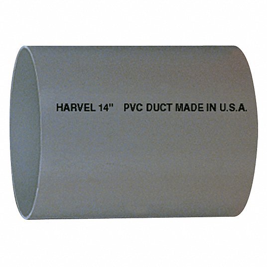 George Discher H0800600PG1000 6" x 10 ft. Non-Threaded PVC Pipe Sch 80