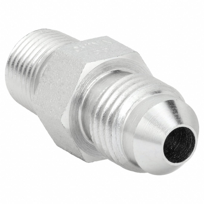 Aeroquip 2021-2-4S Hydraulic Hose Straight Adapter, NPT Threaded x JIC Threaded, Male x Male, Rigid, Straight PK5