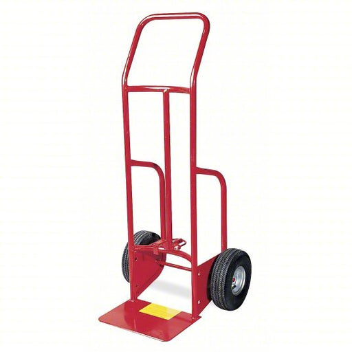 Redwood RW6W854 Steel-Frame Drum Hand Truck For 5 gal_30 gal_55 gal Cntnr Cap, For Steel Container Material