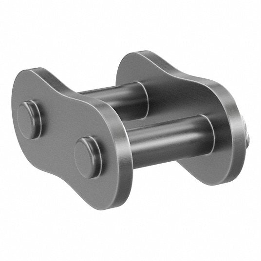 Tsubaki 80 CL Connecting Link: For Std Roller Chains, 80, Single Strand, 1 in Pitch, 5/8 in Roller Dia, RS