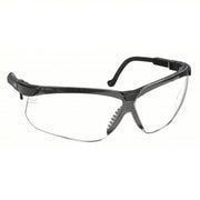 Honeywell S3200 UVEX Safety Glasses Anti-Scratch, Brow Foam Lining, Wraparound Frame, Half-Frame, Black
