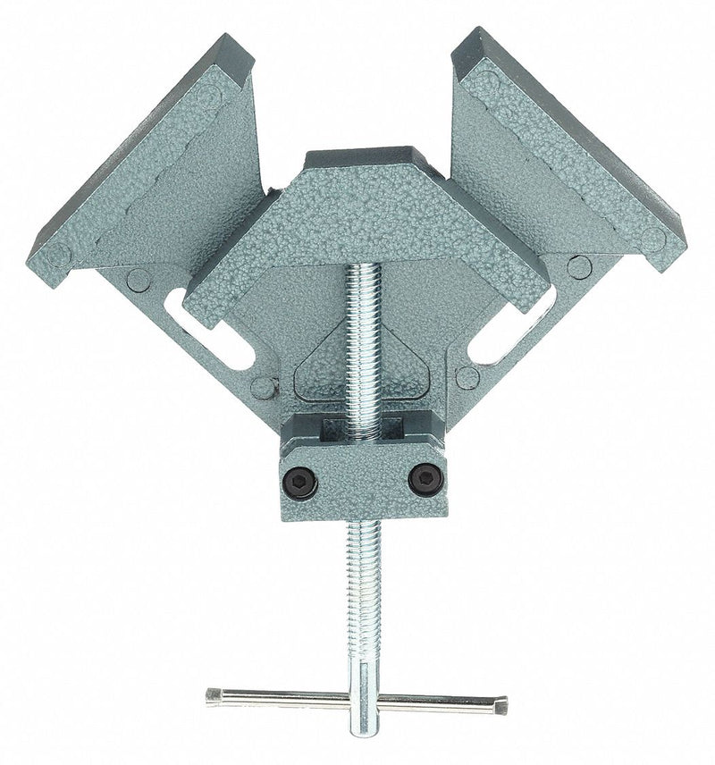 Wilton AC-324 Angle Clamp, 2 3/4 in Miter Capacity, 2 1/4 in Jaw Wd, 1 3/8 in Jaw Ht, 4 in Throat Dp