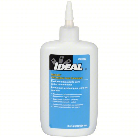 Ideal 30-030 Antioxidant Compounds for Conduit & Fitting 8 oz Container Size, Squeeze Bottle