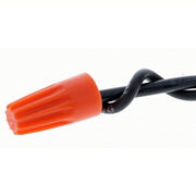 Ideal 30-073 Twist On Wire Connector Orange, 22 AWG – 14 AWG Twist-On Wire Size Ranges, 100 PK