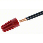 Ideal 30-076 Twist On Wire Connector Red, 18 AWG – 6 AWG Twist-On Wire Size Ranges, 100 PK