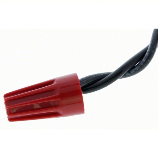 Ideal 30-076 Twist On Wire Connector Red, 18 AWG – 6 AWG Twist-On Wire Size Ranges, 100 PK
