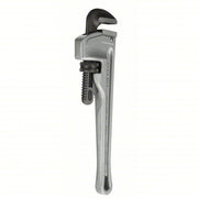 Ridgid 47057 Pipe Wrench Aluminum, 2 in Jaw Capacity, Serrated, 12 in Overall Lg, I-Beam