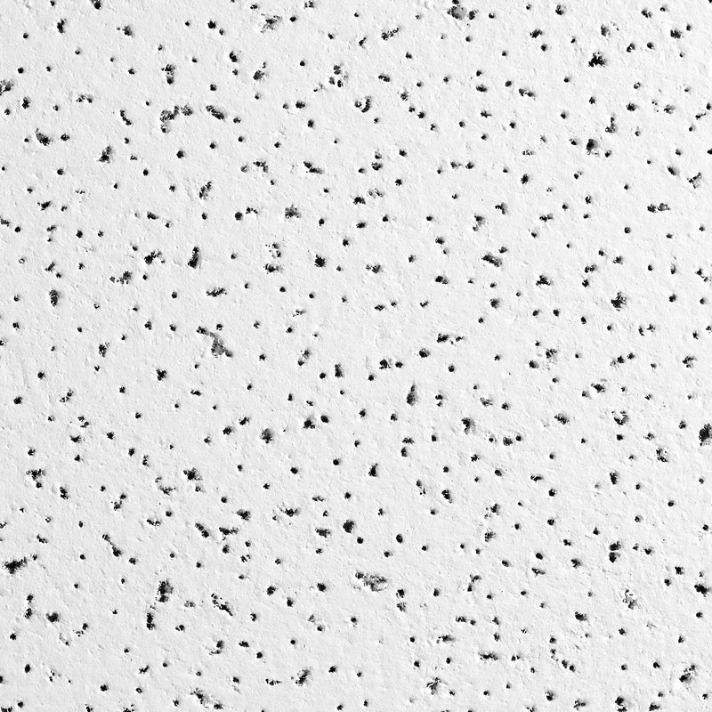 Armstrong 1732 Fine Fissured Ceiling Tile, Mineral Fiber, 24 in x 24 in, Angled Tegular, 15/16 in Grid Size, White, 16 PK