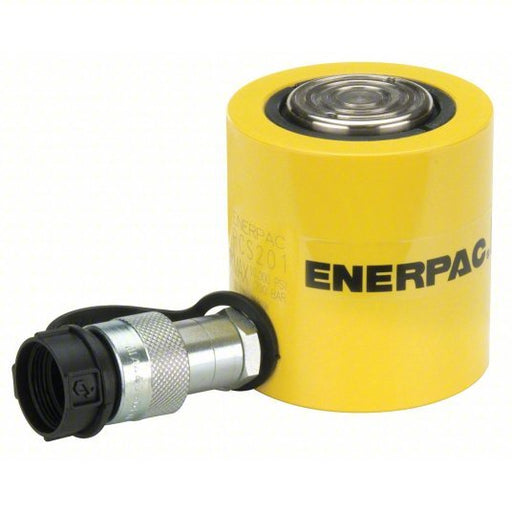 Enerpac RCS201 Hydraulic Ram Single Acting, 20 ton Nominal Capacity, 5/8 in Nominal Stroke Lg, Steel