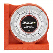 Johnson 700 Angle Finder 4 Quadrants, Magnetic, Inches, Acrylic, 5.88 in Lens Dia, 0°to 90°