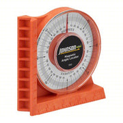 Johnson 700 Angle Finder 4 Quadrants, Magnetic, Inches, Acrylic, 5.88 in Lens Dia, 0°to 90°