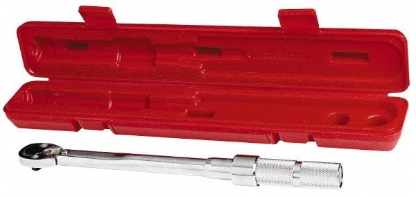 Proto J6018CXCERT Micrometer Torque Wrench Foot-Pound, 3/4 in Drive Size, 60 ft-lb to 300 ft-lb