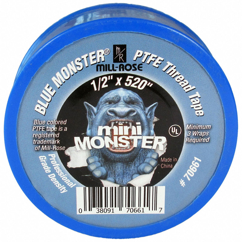 Blue Monster 70661 PTFE Thread Sealant Tape Blue