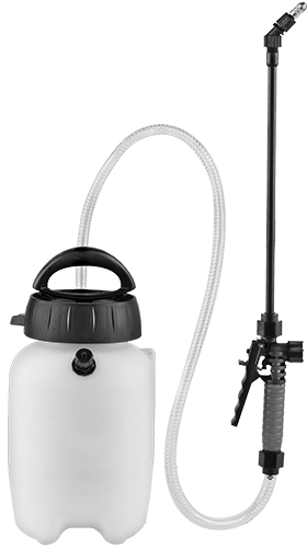 McMaster 7095T12 Heavy Duty Plastic Hand-Pump Sprayer, 1 Gallon Capacity, 7-3/4" Diameter
